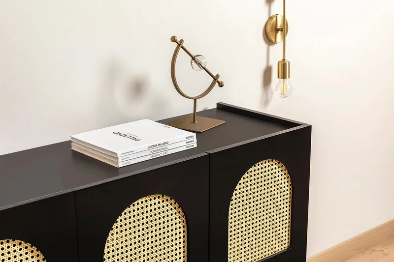 Konsolipöytä Munny 123 cm - Musta - Säilytys - Säilytyskalusteet - Senkki