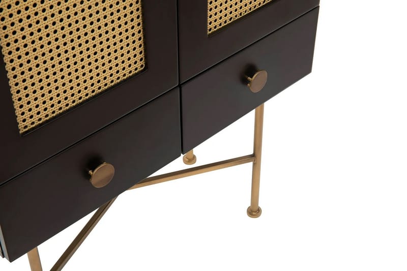 Konsolipöytä Munny 80 cm - Musta - Säilytys - Kaappi - Baarikaappi