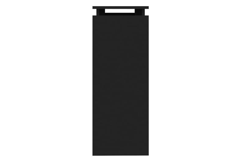 Konsolipöytä musta 102x30x80 cm lastulevy - Musta - Huonekalut - Pöytä & ruokailuryhmä - Apupöytä & sivupöytä - Konsolipöytä