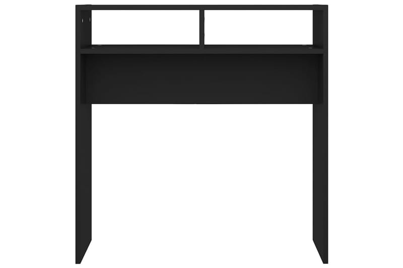 Konsolipöytä musta 78x30x80 cm lastulevy - Huonekalut - Pöytä & ruokailuryhmä - Apupöytä & sivupöytä - Konsolipöytä