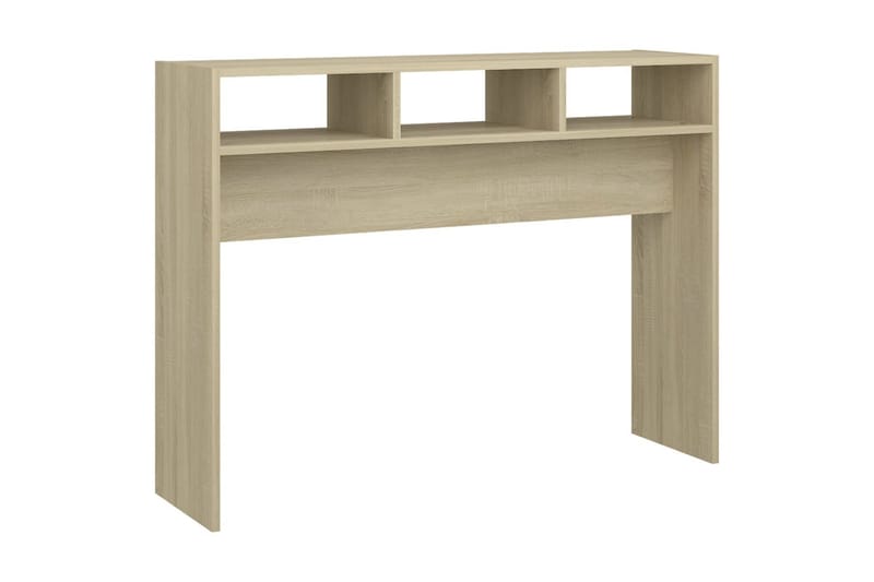 Konsolipöytä Sonoma-tammi 105x30x80 cm lastulevy - Huonekalut - Pöytä & ruokailuryhmä - Apupöytä & sivupöytä - Konsolipöytä