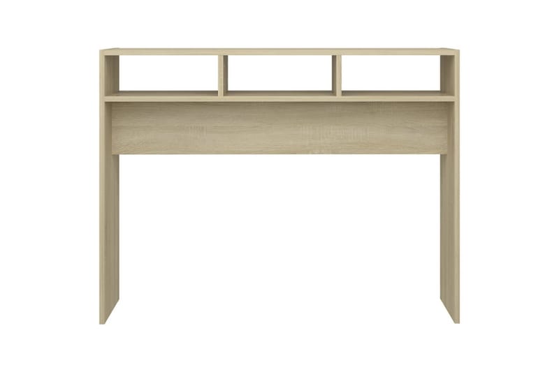 Konsolipöytä Sonoma-tammi 105x30x80 cm lastulevy - Huonekalut - Pöytä & ruokailuryhmä - Apupöytä & sivupöytä - Konsolipöytä