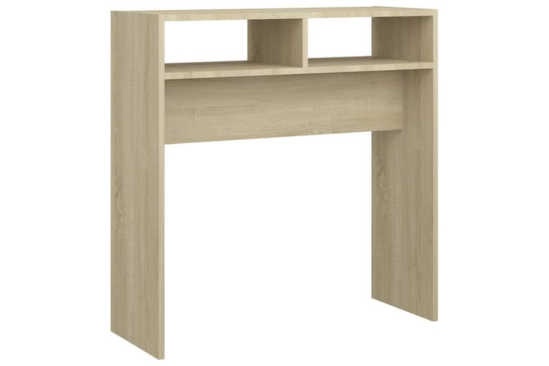 Konsolipöytä Sonoma-tammi 78x30x80 cm lastulevy - Huonekalut - Pöytä & ruokailuryhmä - Apupöytä & sivupöytä - Konsolipöytä