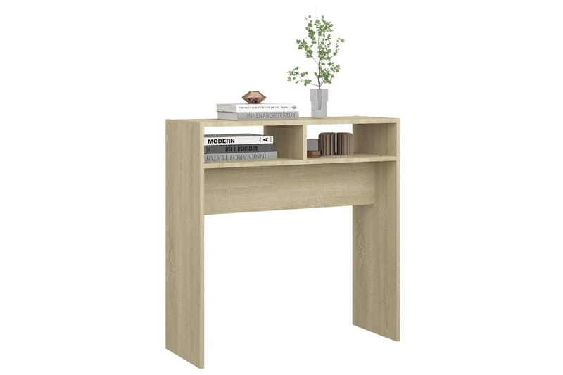 Konsolipöytä Sonoma-tammi 78x30x80 cm lastulevy - Huonekalut - Pöytä & ruokailuryhmä - Apupöytä & sivupöytä - Konsolipöytä