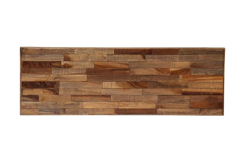 Konsolipöytä täysi kierrätetty tiikki 90x30x76 cm - Ruskea - Huonekalut - Pöytä & ruokailuryhmä - Apupöytä & sivupöytä - Konsolipöytä