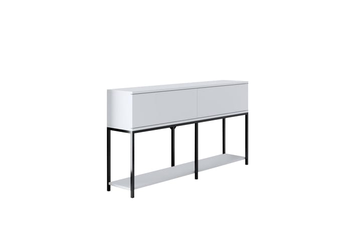 Konsolipöytä Tejmon 150 cm - Musta/Valkoinen - Konsolipöytä - Eteispöytä