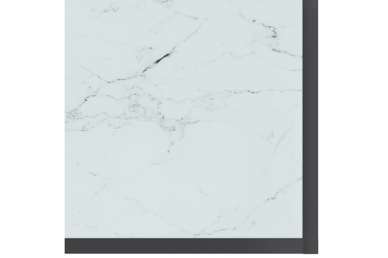Konsolipöytä valkoinen 220x35x75,5 cm karkaistu lasi - Valkoinen - Huonekalut - Pöytä & ruokailuryhmä - Apupöytä & sivupöytä - Konsolipöytä
