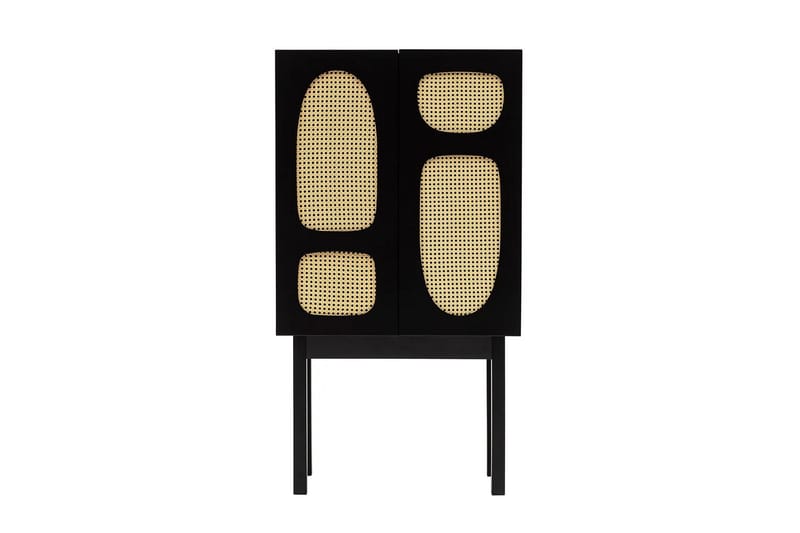 Konsolipöytä Paro 75 cm - Musta - Säilytys - Kaappi - Baarikaappi