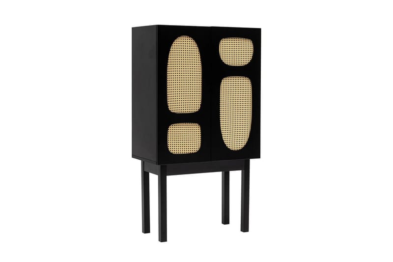 Konsolipöytä Paro 75 cm - Musta - Säilytys - Kaappi - Baarikaappi