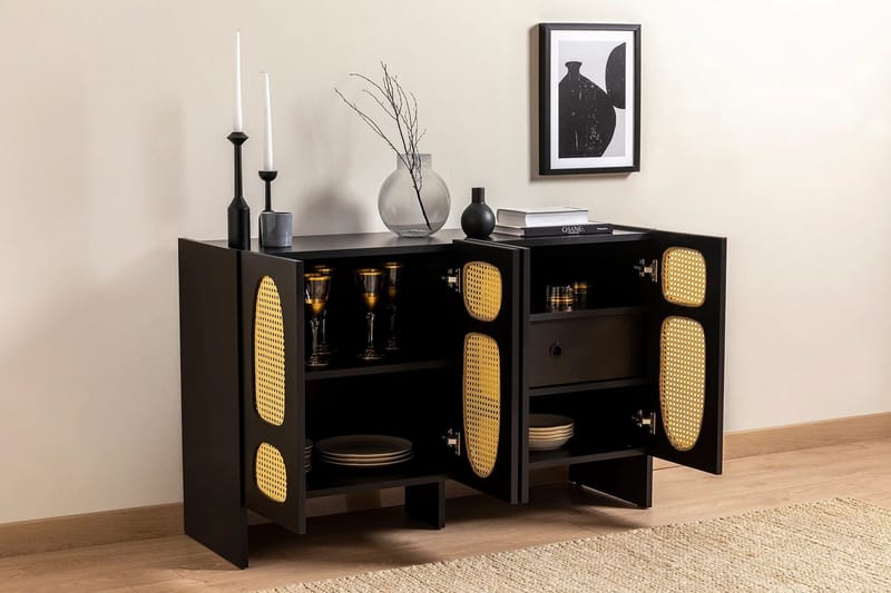 Konsolipöytä Paro 120 cm - Musta - Säilytys - Säilytyskalusteet - Senkki