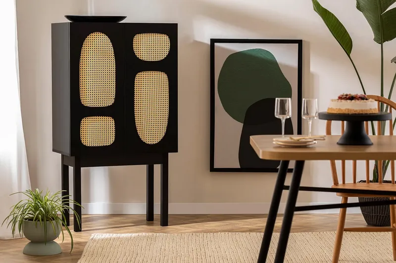 Konsolipöytä Paro 75 cm, Musta