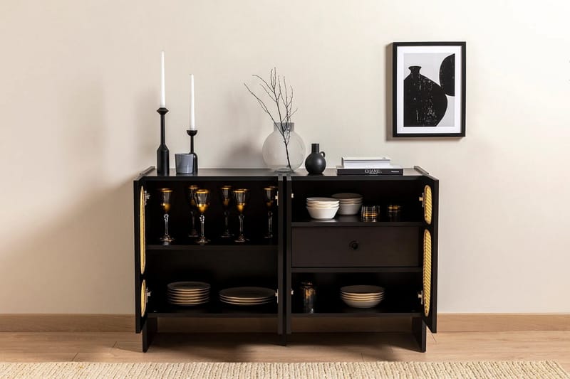 Konsolipöytä Paro 120 cm - Musta - Säilytys - Säilytyskalusteet - Senkki