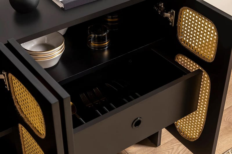 Konsolipöytä Paro 120 cm - Musta - Säilytys - Säilytyskalusteet - Senkki