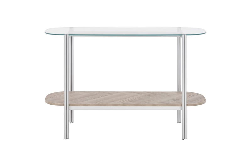 Konsolipöytä Lovell Hopea, vaalea puu - Hopea, vaalea puu - Huonekalut - Pöytä & ruokailuryhmä - Apupöytä & sivupöytä - Konsolipöytä