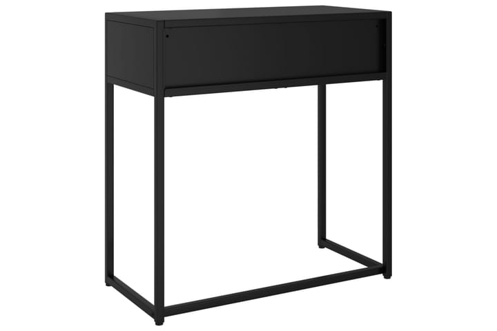 Konsolipöytä musta 72x35x75 cm teräs - Konsolipöytä - Eteispöytä