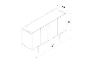 konsolipöytä Nordure Capella (140 x 60 x 40 cm) Hiekkakivi - Hiekkakivi - Huonekalut - Pöytä & ruokailuryhmä - Apupöytä & sivupöytä - Eteispöytä