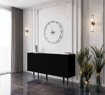 konsolipöytä Nordure Capella (160 x 60 x 40 cm) Musta - Musta - Huonekalut - Pöytä & ruokailuryhmä - Apupöytä & sivupöytä - Eteispöytä