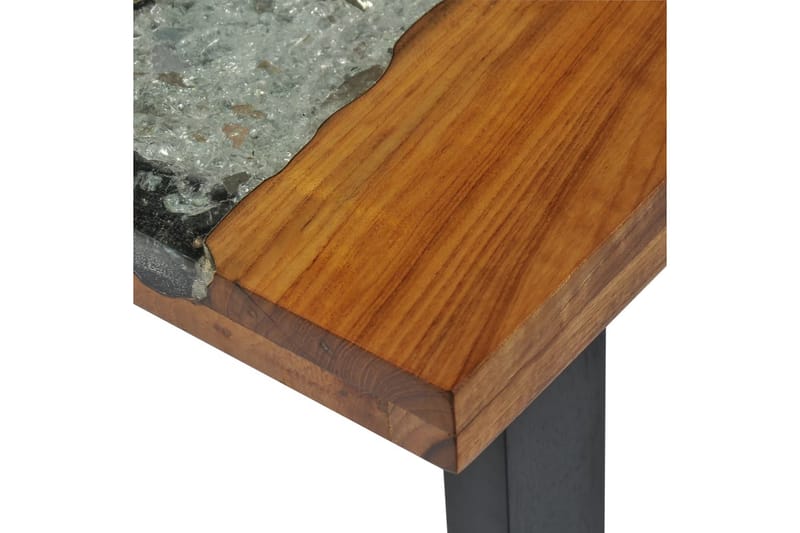 Sivupöytä 100x35x75 cm Tiikki - Ruskea - Huonekalut - Pöytä & ruokailuryhmä - Apupöytä & sivupöytä - Konsolipöytä