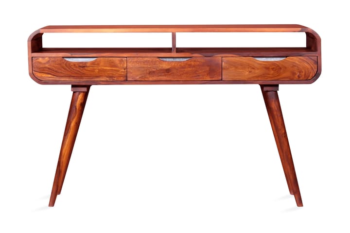 Sivupöytä 120x30x75 cm täysi seesampuu - Ruskea - Konsolipöytä - Eteispöytä