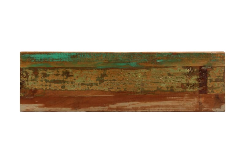 Sivupöytä 120x35x76 cm kierrätetty puu ja teräs - Ruskea - Huonekalut - Pöytä & ruokailuryhmä - Apupöytä & sivupöytä - Konsolipöytä