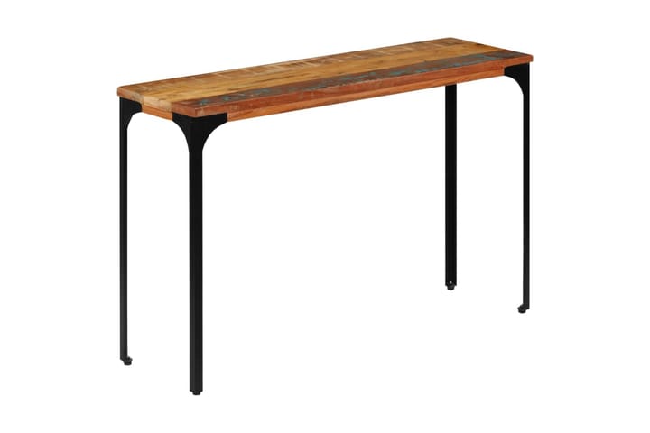 Sivupöytä 120x35x76 cm kierrätetty puu - Ruskea - Konsolipöytä - Eteispöytä