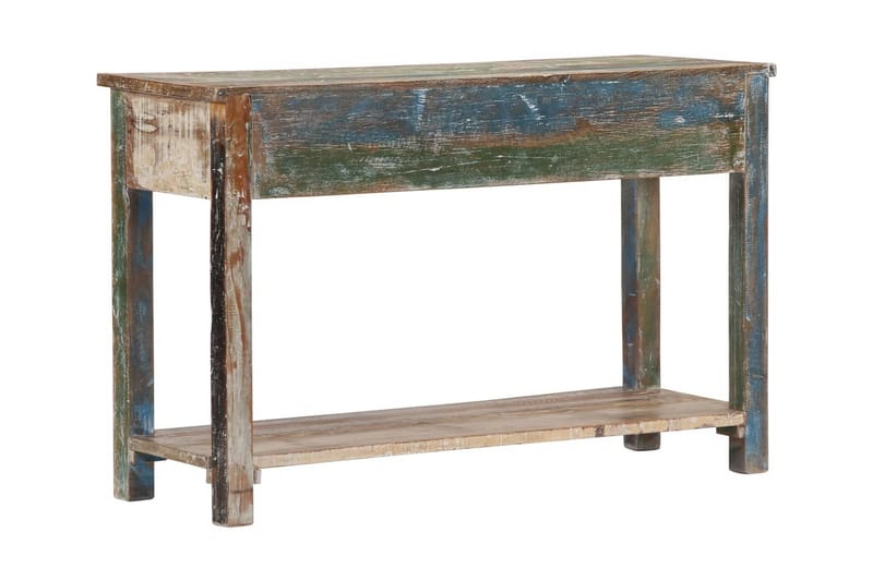 Sivupöytä 120x40x75 cm kierrätetty puu - Monivärinen - Huonekalut - Pöytä & ruokailuryhmä - Apupöytä & sivupöytä - Konsolipöytä