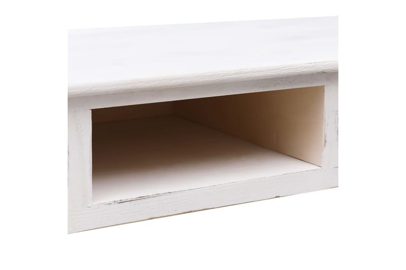 Sivupöytä antiikinvalkoinen 110x45x76 cm puu - Huonekalut - Pöytä & ruokailuryhmä - Apupöytä & sivupöytä - Konsolipöytä