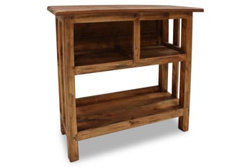 Sivupöytä kierrätetty puu 69x28x70 cm - Ruskea - Huonekalut - Pöytä & ruokailuryhmä - Apupöytä & sivupöytä - Konsolipöytä