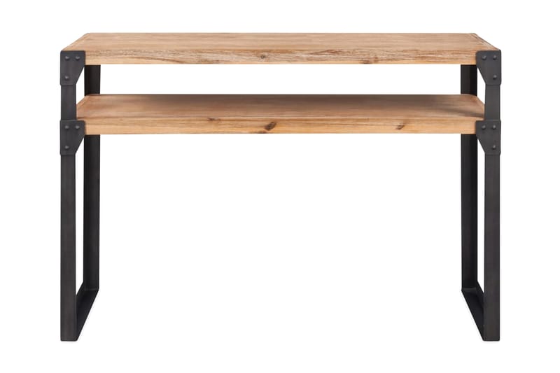 Sivupöytä Täysi akaasiapuu 120x40x85 cm - Ruskea - Huonekalut - Pöytä & ruokailuryhmä - Apupöytä & sivupöytä - Konsolipöytä