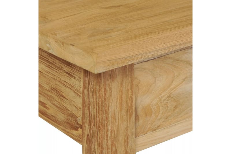 Sivupöytä Täysi tiikki 90x30x80 cm - Ruskea - Huonekalut - Pöytä & ruokailuryhmä - Apupöytä & sivupöytä - Konsolipöytä