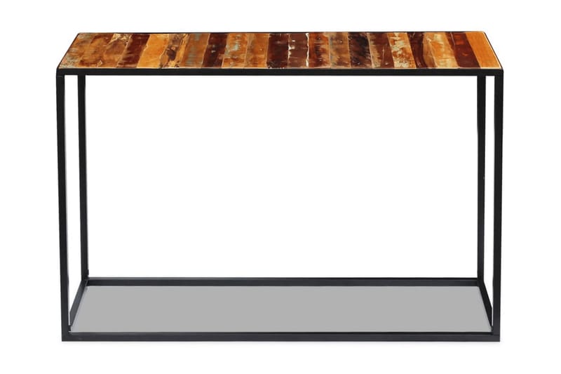 Sivupöytä Täysi Uusiokäytetty Puu 110x35x76 cm - Monivärinen - Huonekalut - Pöytä & ruokailuryhmä - Apupöytä & sivupöytä - Konsolipöytä