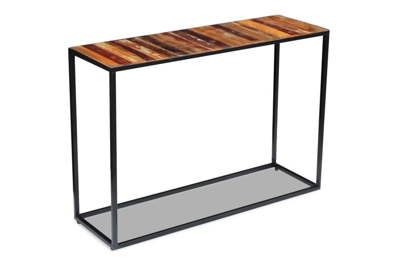 Sivupöytä Täysi Uusiokäytetty Puu 110x35x76 cm - Monivärinen - Huonekalut - Pöytä & ruokailuryhmä - Apupöytä & sivupöytä - Konsolipöytä