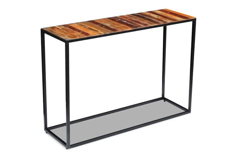 Sivupöytä Täysi Uusiokäytetty Puu 110x35x76 cm - Monivärinen - Huonekalut - Pöytä & ruokailuryhmä - Apupöytä & sivupöytä - Konsolipöytä