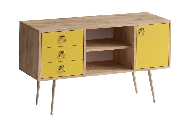 Sivupöytä Tammi/Keltainen, undefined