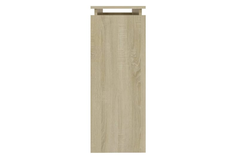 Konsolipöytä Sonoma-tammi 102x30x80 cm lastulevy - Ruskea - Huonekalut - Pöytä & ruokailuryhmä - Apupöytä & sivupöytä - Konsolipöytä