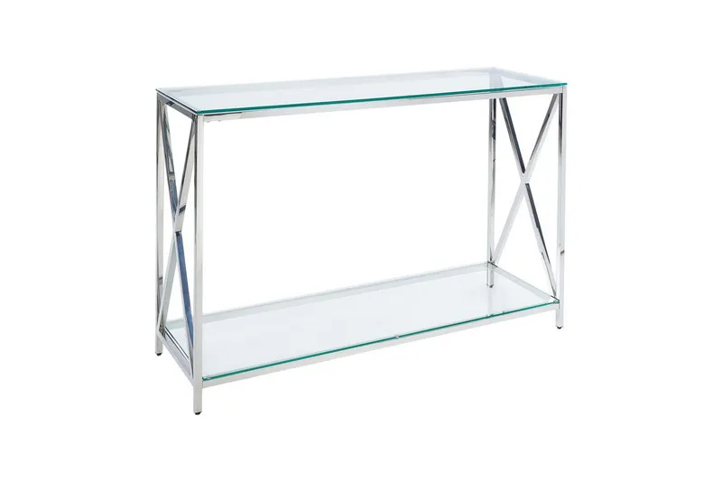 Konsollbord Silver, Vit, undefined