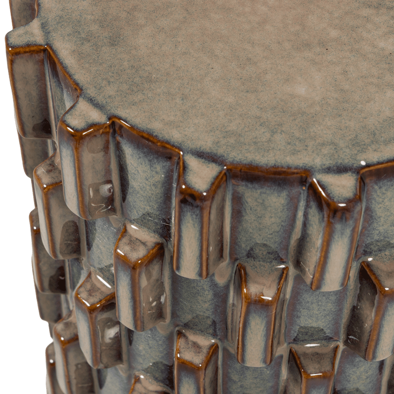 Koristeellinen sivupöytä Axu 35 cm ulkokäyttöön - Sinertävänharmaa - Huonekalut - Pöytä & ruokailuryhmä - Apupöytä & sivupöytä - Lamppupöytä