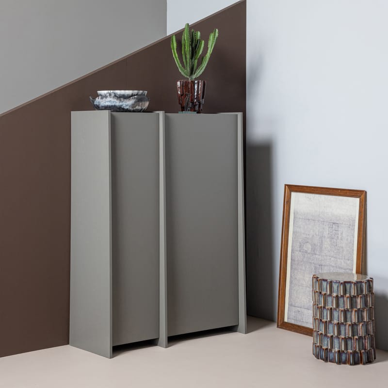 Koristeellinen sivupöytä Axu 35 cm ulkokäyttöön - Sinertävänharmaa - Huonekalut - Pöytä & ruokailuryhmä - Apupöytä & sivupöytä - Lamppupöytä