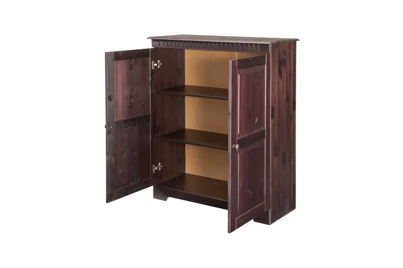 Korkea kaappi Cubrix Havana/Lakka - Havana/Lakka - Säilytys - Kaappi - Säilytyskaappi