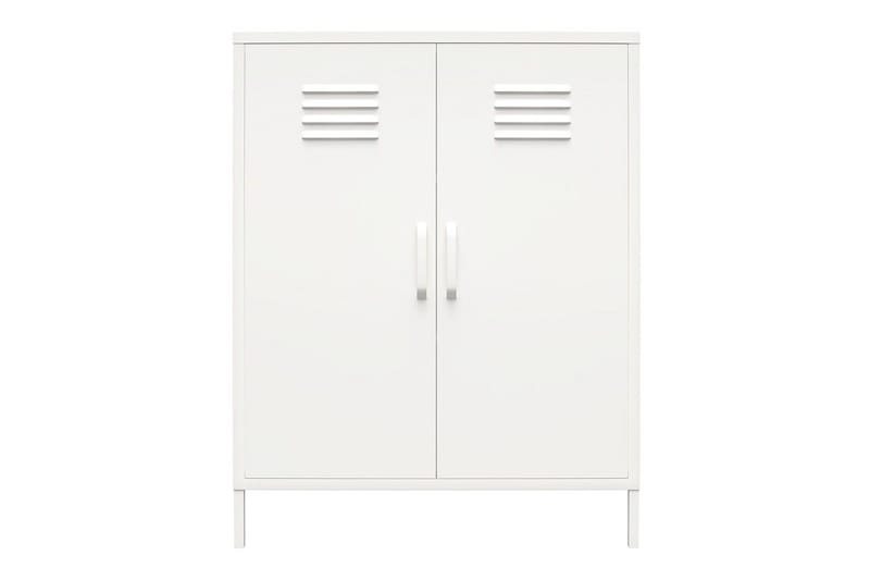 Korkea kaappi Mission District 40x80x102 cm, Valkoinen - 40x80x102 cm, Valkoinen - Huonekalut - Pöytä & ruokailuryhmä - Apupöytä & sivupöytä - Konsolipöytä