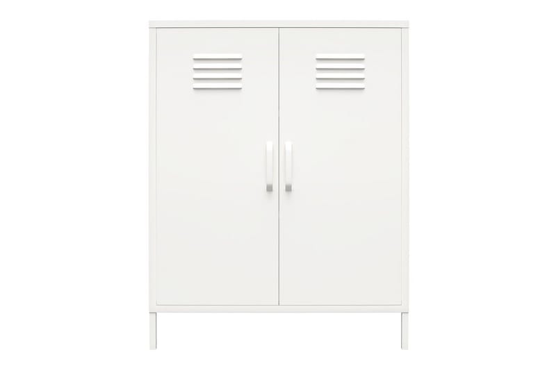 Korkea kaappi Mission District 40x80x102 cm, Valkoinen - 40x80x102 cm, Valkoinen - Huonekalut - Pöytä & ruokailuryhmä - Apupöytä & sivupöytä - Konsolipöytä