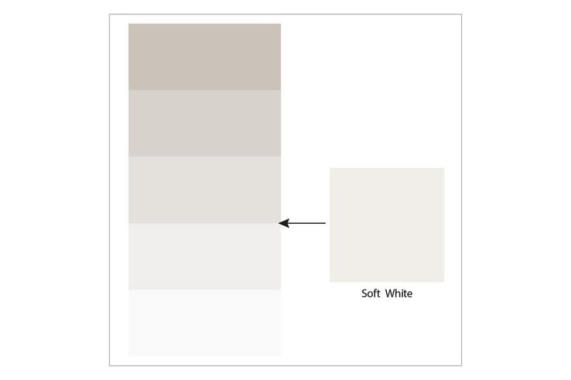 Korkea kaappi Mission District 40x80x102 cm, Valkoinen - 40x80x102 cm, Valkoinen - Huonekalut - Pöytä & ruokailuryhmä - Apupöytä & sivupöytä - Konsolipöytä