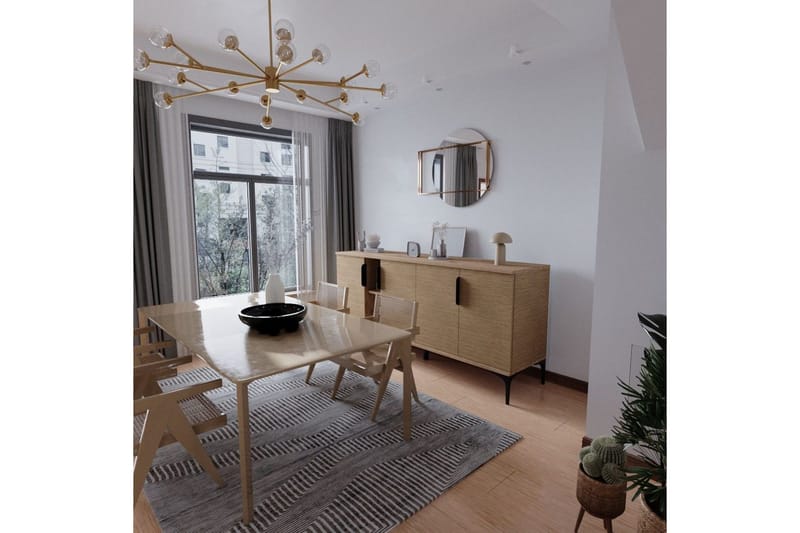 Kunar Konsolipöytä 180 cm - Luonnonväri - Huonekalut - Pöytä & ruokailuryhmä - Apupöytä & sivupöytä - Konsolipöytä