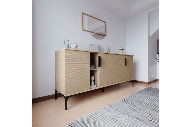 Kunar Konsolipöytä 180 cm - Luonnonväri - Huonekalut - Pöytä & ruokailuryhmä - Apupöytä & sivupöytä - Konsolipöytä