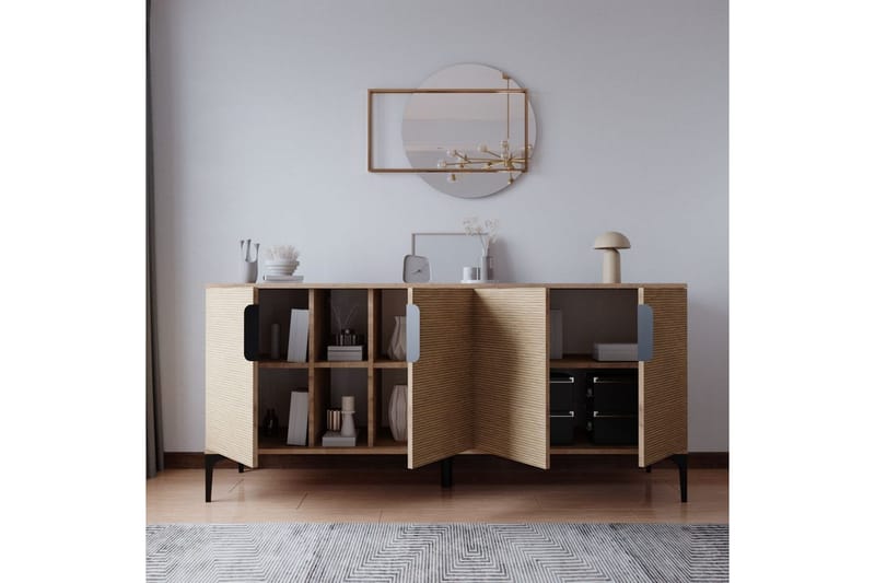 Kunar Konsolipöytä 180 cm - Luonnonväri - Huonekalut - Pöytä & ruokailuryhmä - Apupöytä & sivupöytä - Konsolipöytä