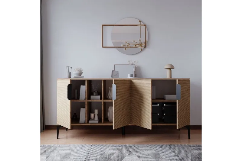 Kunar Konsolipöytä 180 cm - Luonnonväri - Huonekalut - Pöytä & ruokailuryhmä - Apupöytä & sivupöytä - Konsolipöytä