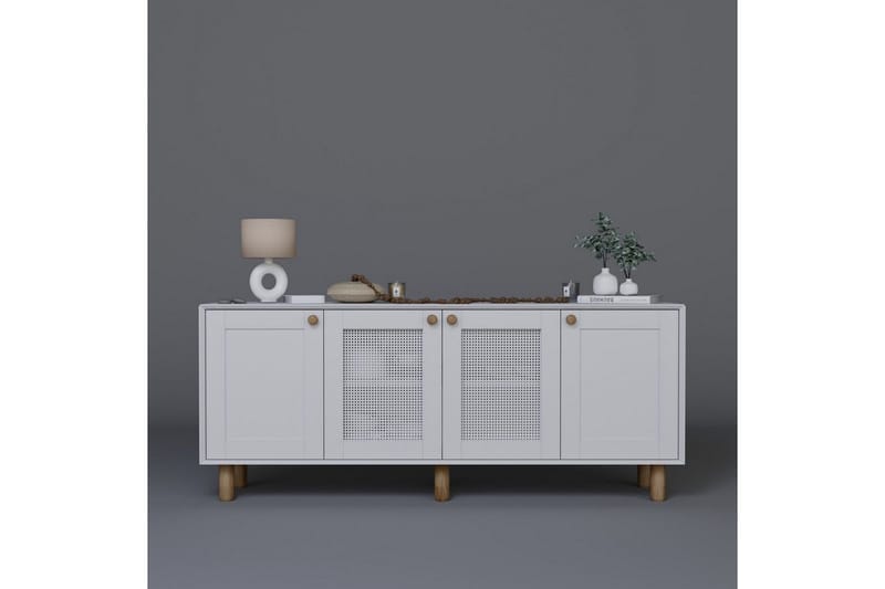 Kuniyoshi Konsolipöytä 180 cm - Valkoinen - Huonekalut - Pöytä & ruokailuryhmä - Apupöytä & sivupöytä - Konsolipöytä