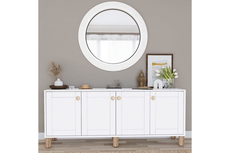 Kuniyoshi Konsolipöytä 180 cm - Valkoinen - Huonekalut - Pöytä & ruokailuryhmä - Apupöytä & sivupöytä - Konsolipöytä