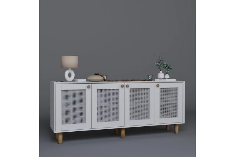 Kuniyoshi Konsolipöytä 180 cm - Valkoinen - Huonekalut - Pöytä & ruokailuryhmä - Apupöytä & sivupöytä - Konsolipöytä