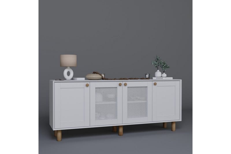 Kuniyoshi Konsolipöytä 180 cm - Valkoinen - Huonekalut - Pöytä & ruokailuryhmä - Apupöytä & sivupöytä - Konsolipöytä